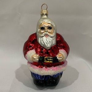 Radko Mr. and Mrs. Claus Glass Blown Ornament